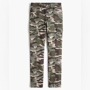 J. Crew Vintage Straight Cargo Pants in Camo Women’s size 25